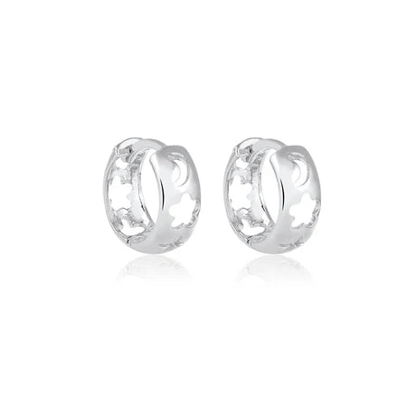 Brinco Bari - Argola Vazada Símbolos